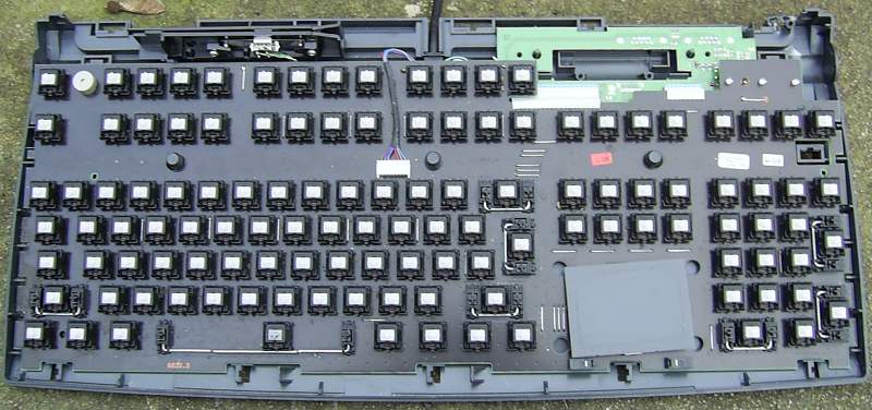 Keyboard - plan view