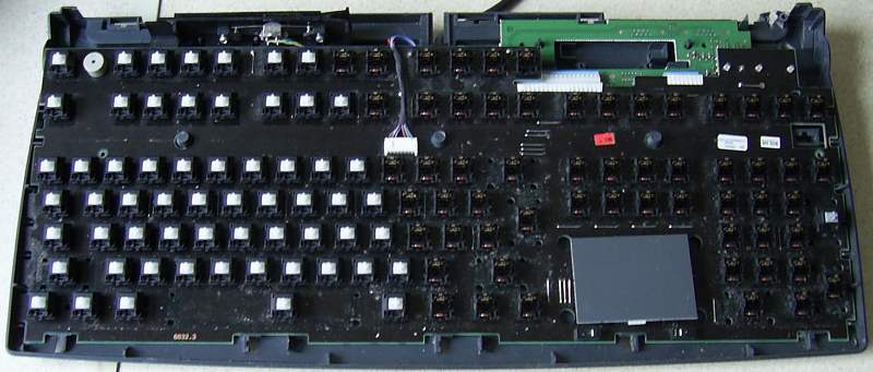 Keyboard - plan view