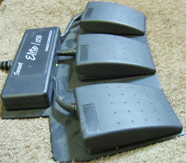 Kinesis foot switch