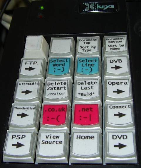 X keys 20