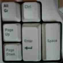 Keyboard - RHS (thumb)